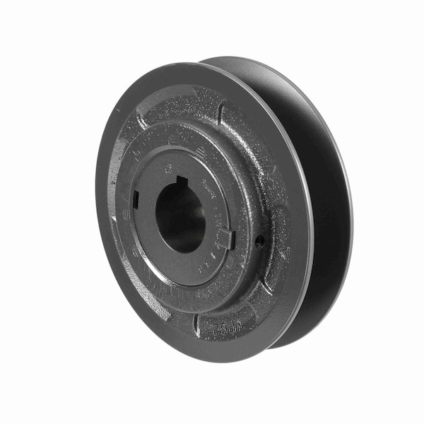 1 Groove Cast Iron Finish Bore Fhp Variable Pitch Sheave, 1VP62X 1 3/8